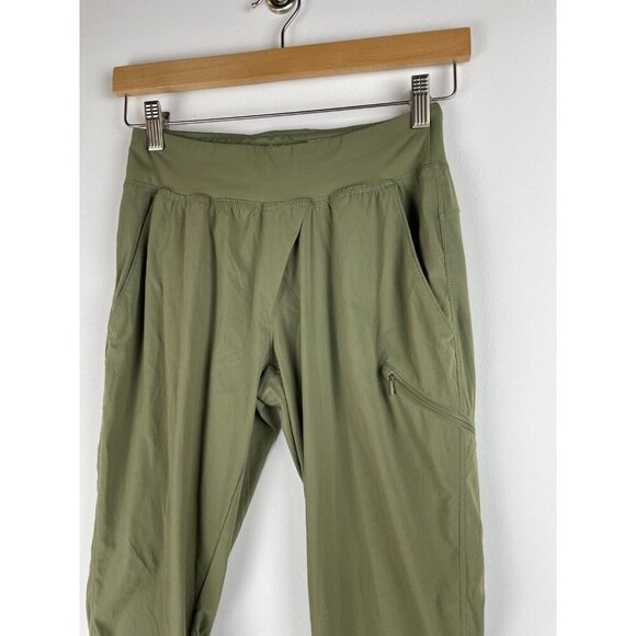 Mountain Hardwear Womens Pants XS Green Hiking Outdoor Stretch Nylon Blend - Picture 2 of 11